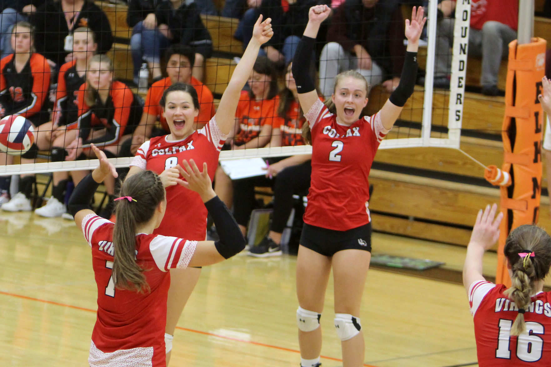 Colfax at Elk Mound volleyball 10-17-19